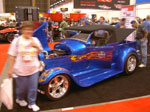Linda at the SEMA show.
