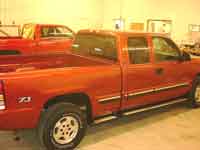 Chevy Truck with running boards by the Pickup Guy.