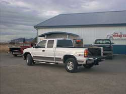Chevy Truck with step bars by the Pickup Guy.